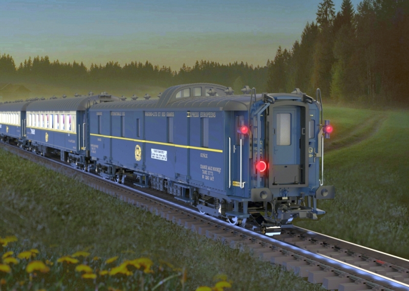 Modellbahn West M Rklin Pullmannwg Set Edelweiss Ciw