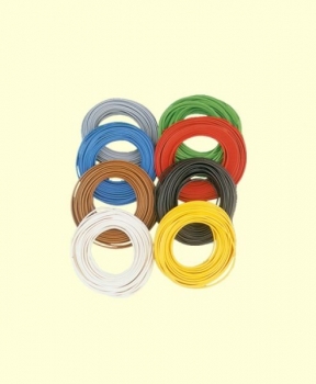 br3121 Zw.-Litze 0,14 mm², 5 m Ring, gelb