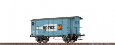 br47885 H0 Güterwagen Gklm SBB, IV, Aproz