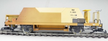 e36052 Güterwaggon, Pullman IIm, Schotterwagen Set (RhB Fd 8660, RhB Fd 8662, RhB Fd 8663), ocker gelb,  Epoche V