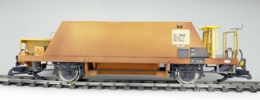 e36054 Güterwaggon, Pullman IIm, 2-achsiger Schotterwagen RhB Xc 9423, ockergelb, Epoche VI