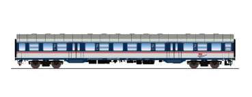 e36064 n-Wagen, H0, Bnrz 450.3, 80 22-35 935-2, 2. Kl, TRI Ep. VI, weiß-blau-grau, DC
