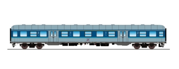 e36069 n-Wagen, H0, AB nrz 418.4, 80 31-34 359-5, 1./2. Kl, GfF Ep. VI, blau-weiß, DC