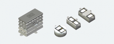 e50340 Lautsprecherset, Dual 11x15mm, Modulares Schallkapselset für 28, 20x40, 16x35