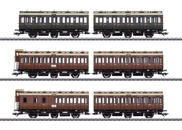 42047 Abteilwagen-Set KPEV