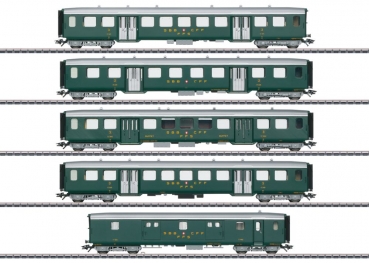 43369 Leichtstahlwagen-Set zur Ae 3/6 I