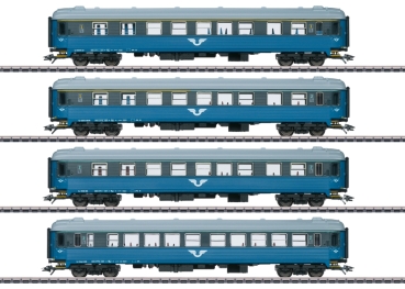 43787 Personenwagen-Set B1, 4tlg.,