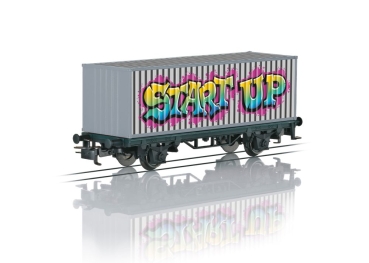 44831 Containerwagen Graffiti