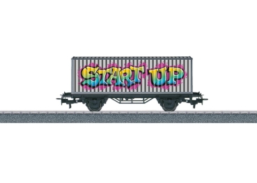 44831 Containerwagen Graffiti