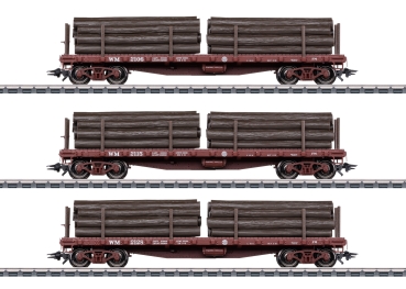 45600 US-Rungenwagen-Set z.Shay,II