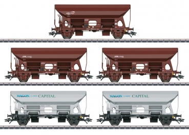 46307 Schüttgutwagen-Set CFL