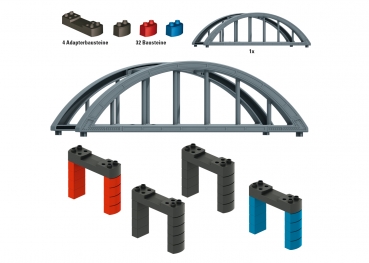 72218 Bausteinset Hochbahn-Brücke