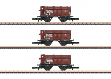 86010 Wagenset Klappdeckewagen DRG