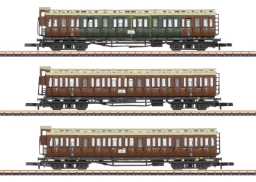 87568 Abteilwagen-Set KPEV