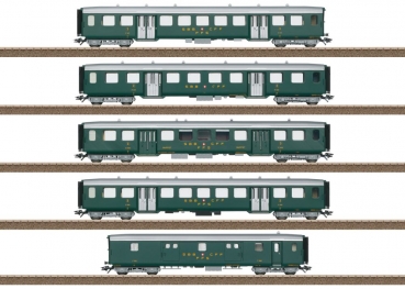 T23134 Leichtstahlwagen-Set zur Ae 3/6 I