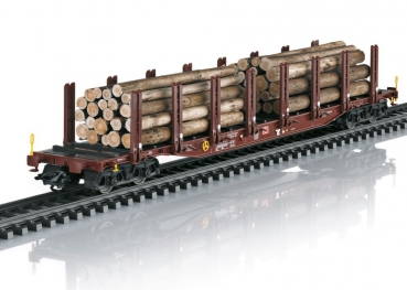 T24146 Rungenwagen-Set Holztransport