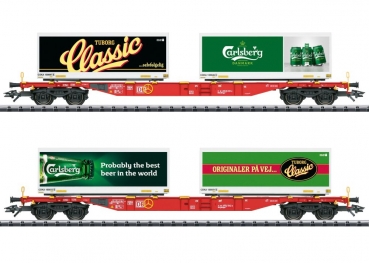 T24509 Wagen-Set Tuborg/Carlsberg