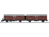 58824 Güterwagenpaar Leig-Einheit Hkr-z 321 der DB